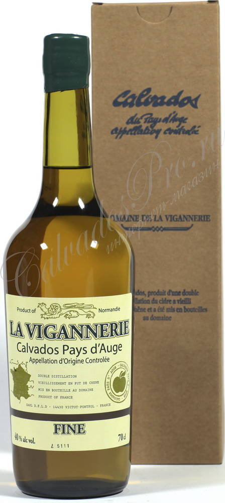 Calvados La Vigannerie Fine Кальвадос Ла Виганери Файн