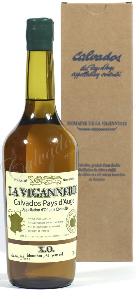 Calvados La Vigannerie XO Кальвадос Ла Виганери ХО