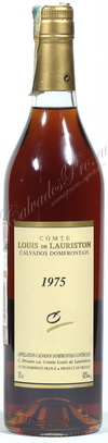 Calvados Louis de Lauriston 1975 Кальвадос Луи де Лористон